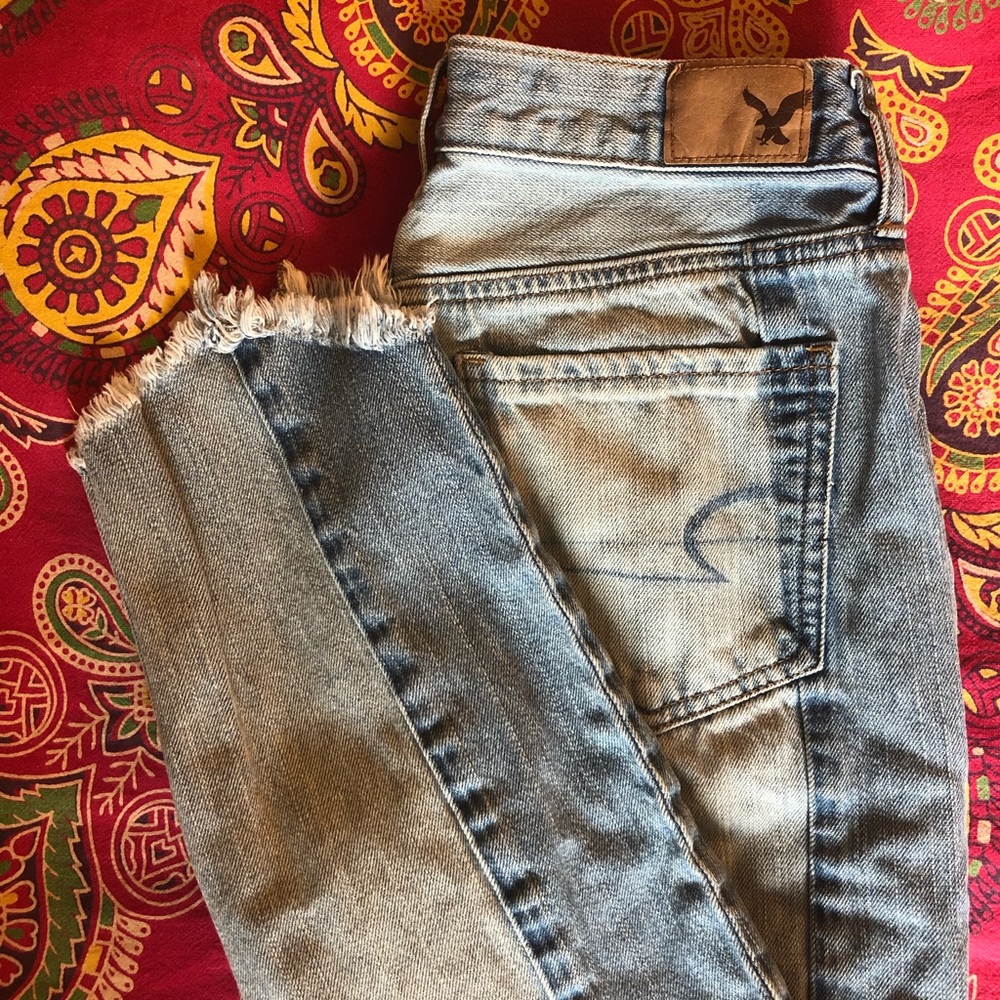 Two Toned American Eagle Jeans